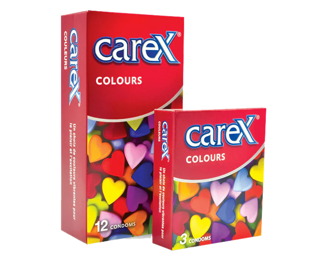 Carex Colours Condoms 12 Piece